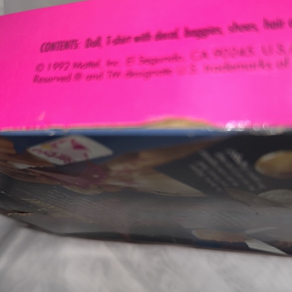 Hollywood Hair Barbie-Ken Doll. New Vintage in Box 1992. Stars Appear in Hair! - Picture 2 of 3